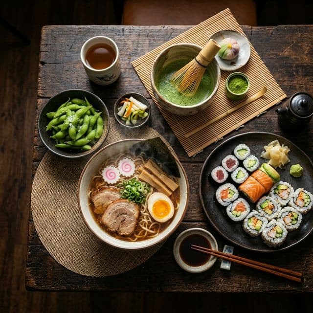Evde Uzak Doğu Rüzgarı: Japon Mutfağına Giriş 101