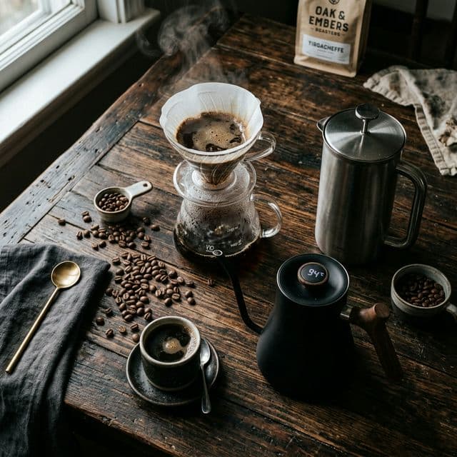 Evde Barista Olun: French Press, V60 ve Moka Pot Demleme Rehberi