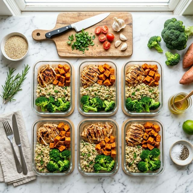 Pazar Günü Sadece 2 Saat: Çalışanlar İçin "Meal Prep" (Haftalık Yemek) Rehberi