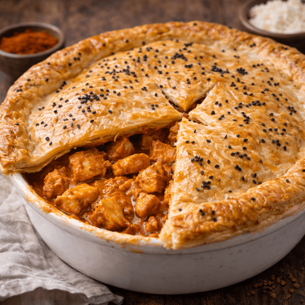 Chicken Tikka Masala Pie - 1
