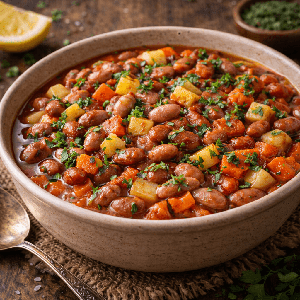 Zeytinyağlı Barbunya Pilaki