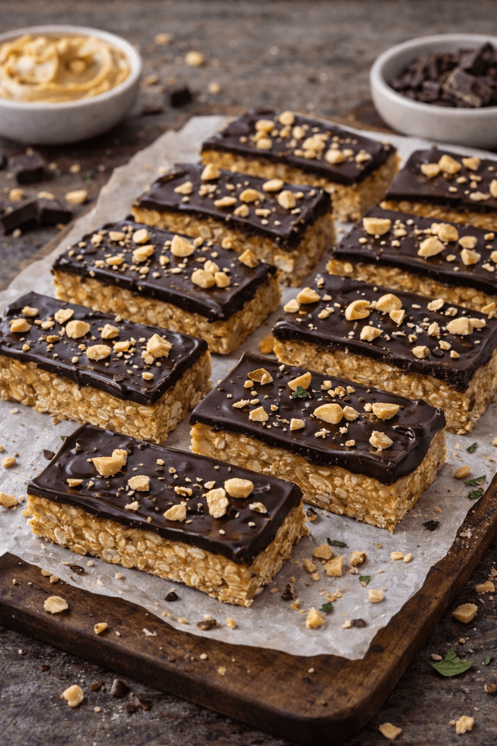 Bitter Çikolatalı ve Fıstık Ezmeli Protein Bar