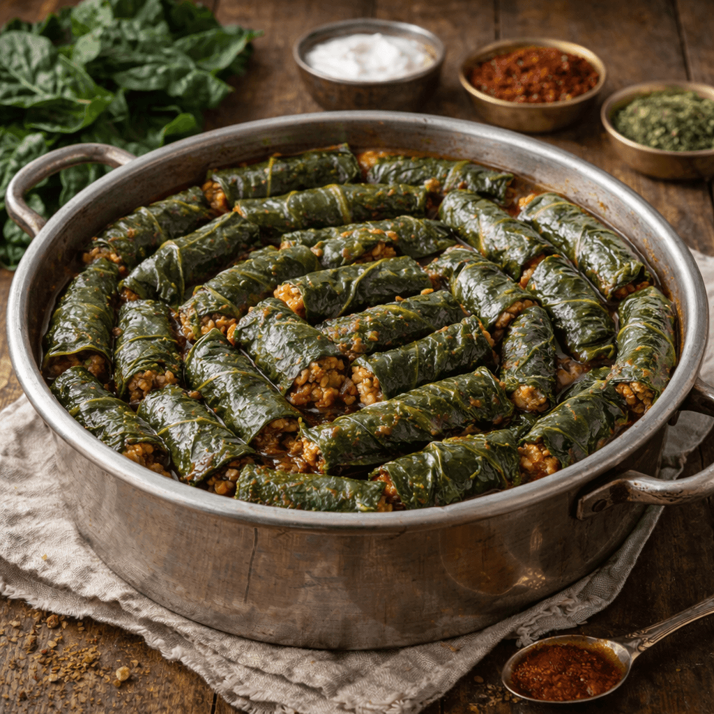 Karadeniz Usulü Karalahana Sarması