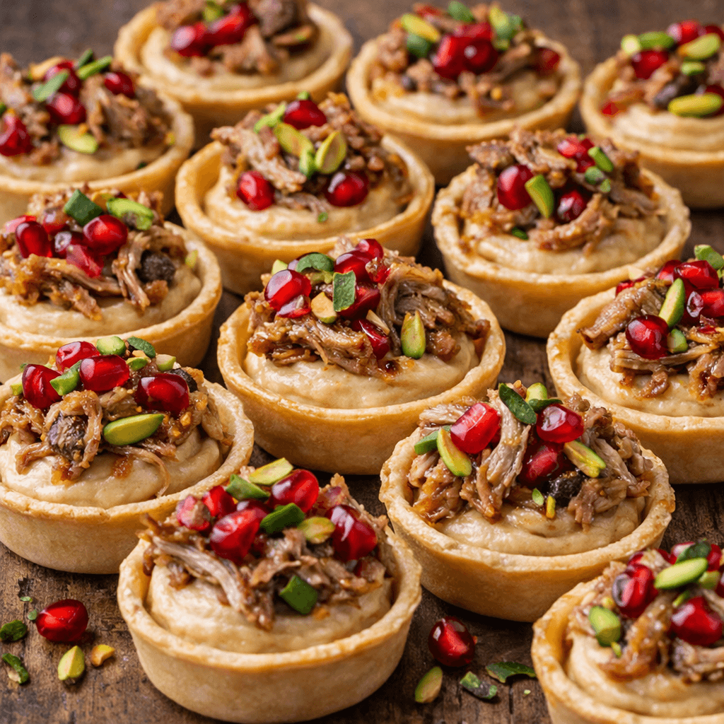 Humuslu ve Ördek Konfitli Tartoletler - 1