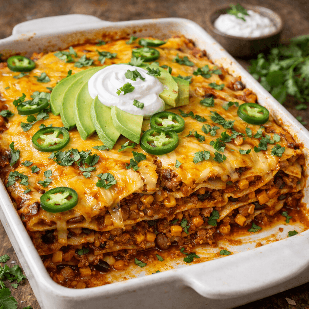 Lazanya Enchilada - 1