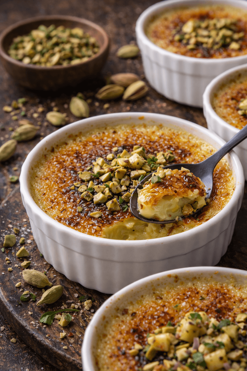 Kakuleli Fıstıklı Creme Brulee - 1
