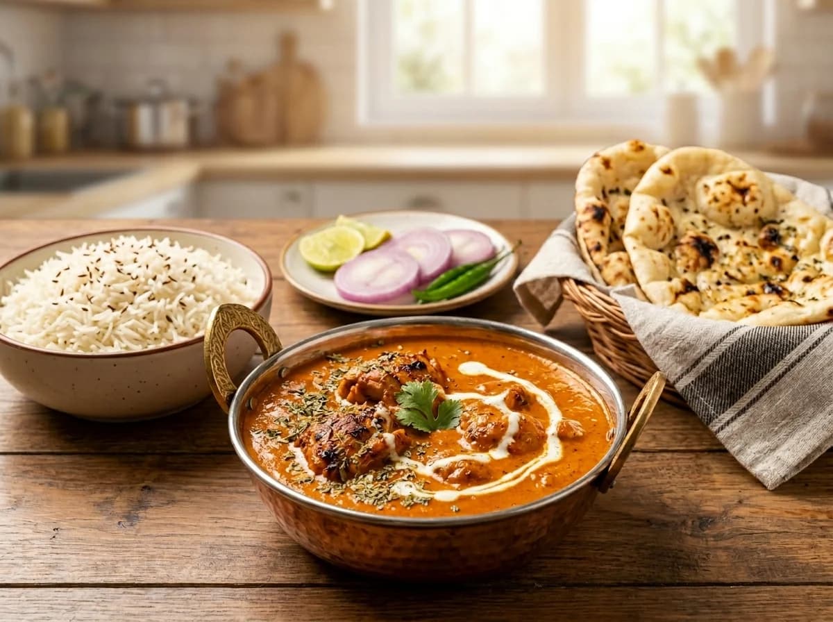 Butter Chicken (Murgh Makhani) – Lokum Gibi Tavuklu Kremalı Hint Klasiği