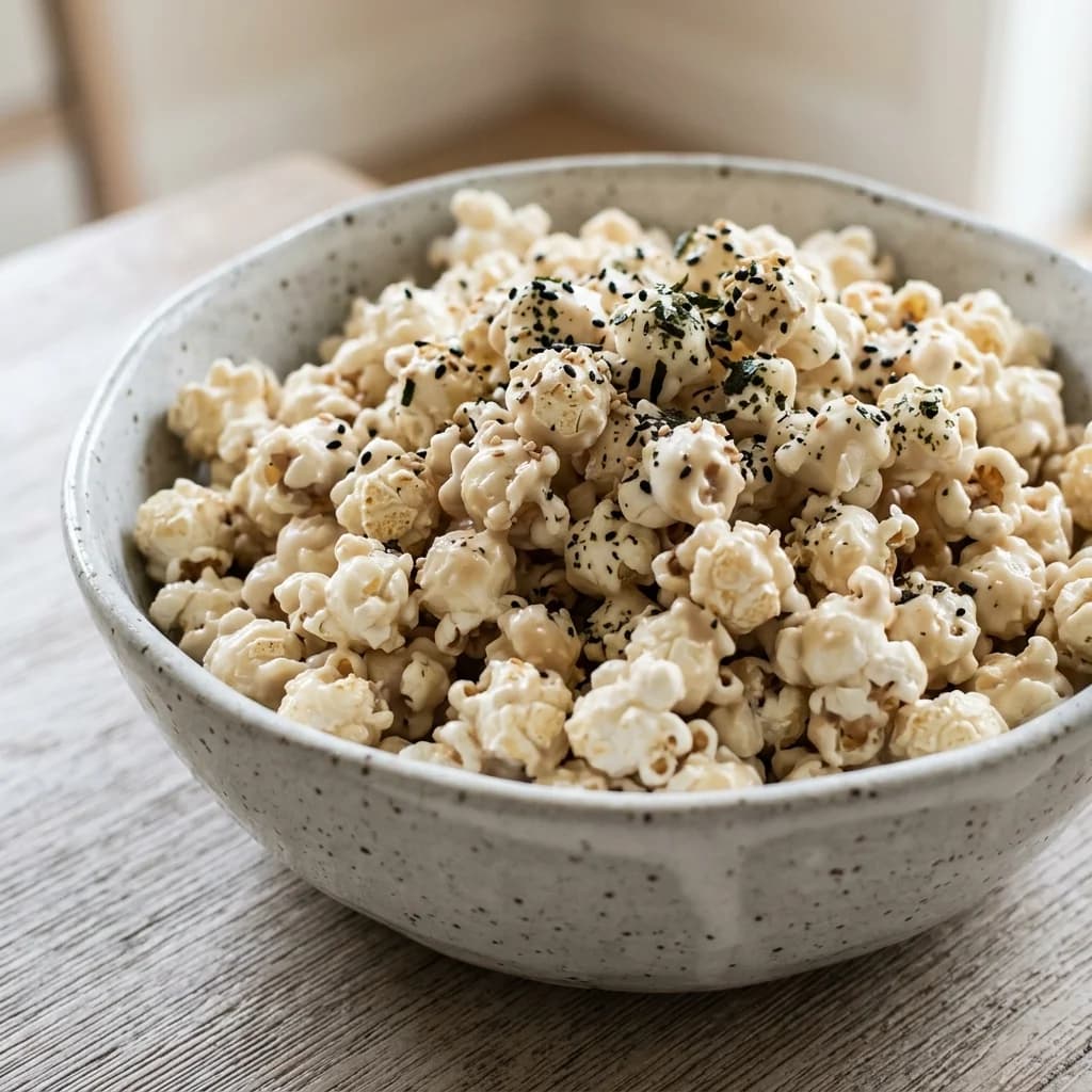 Miso ve Beyaz Çikolatalı Gurme Popcorn