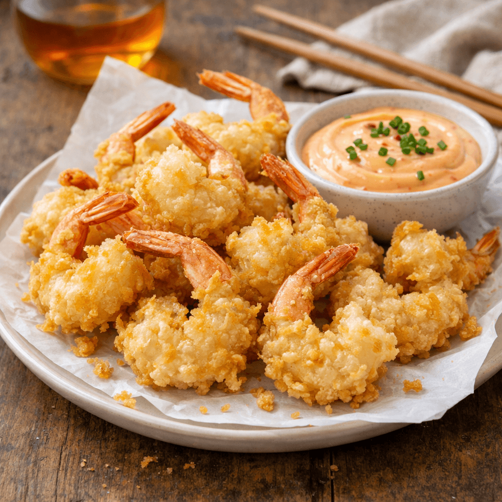Karides Tempura & Sriracha Mayonez