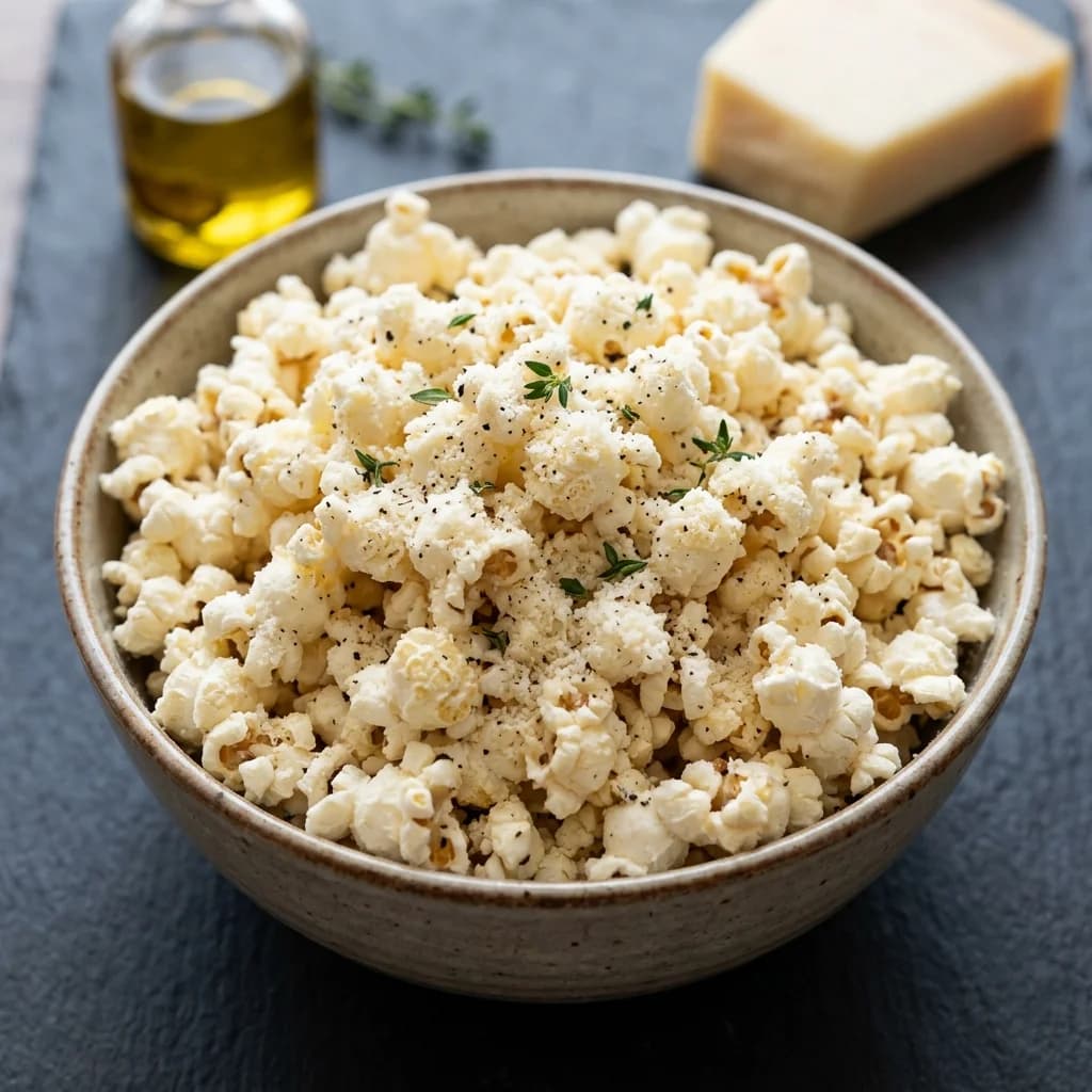Trüflü ve Pecorino Peynirli Gurme Patlamış Mısır
