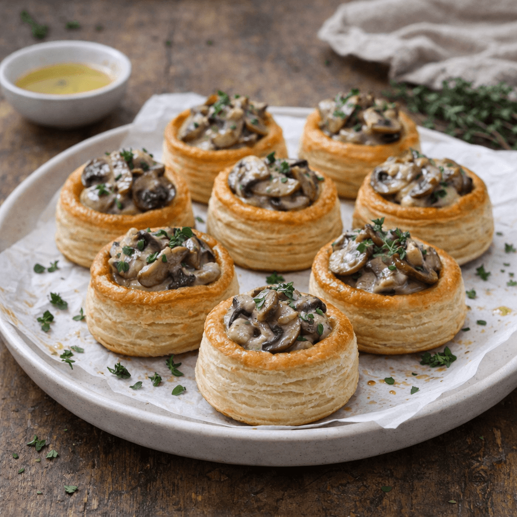 Mantarlı ve Trüf Yağlı Vol-au-vent
