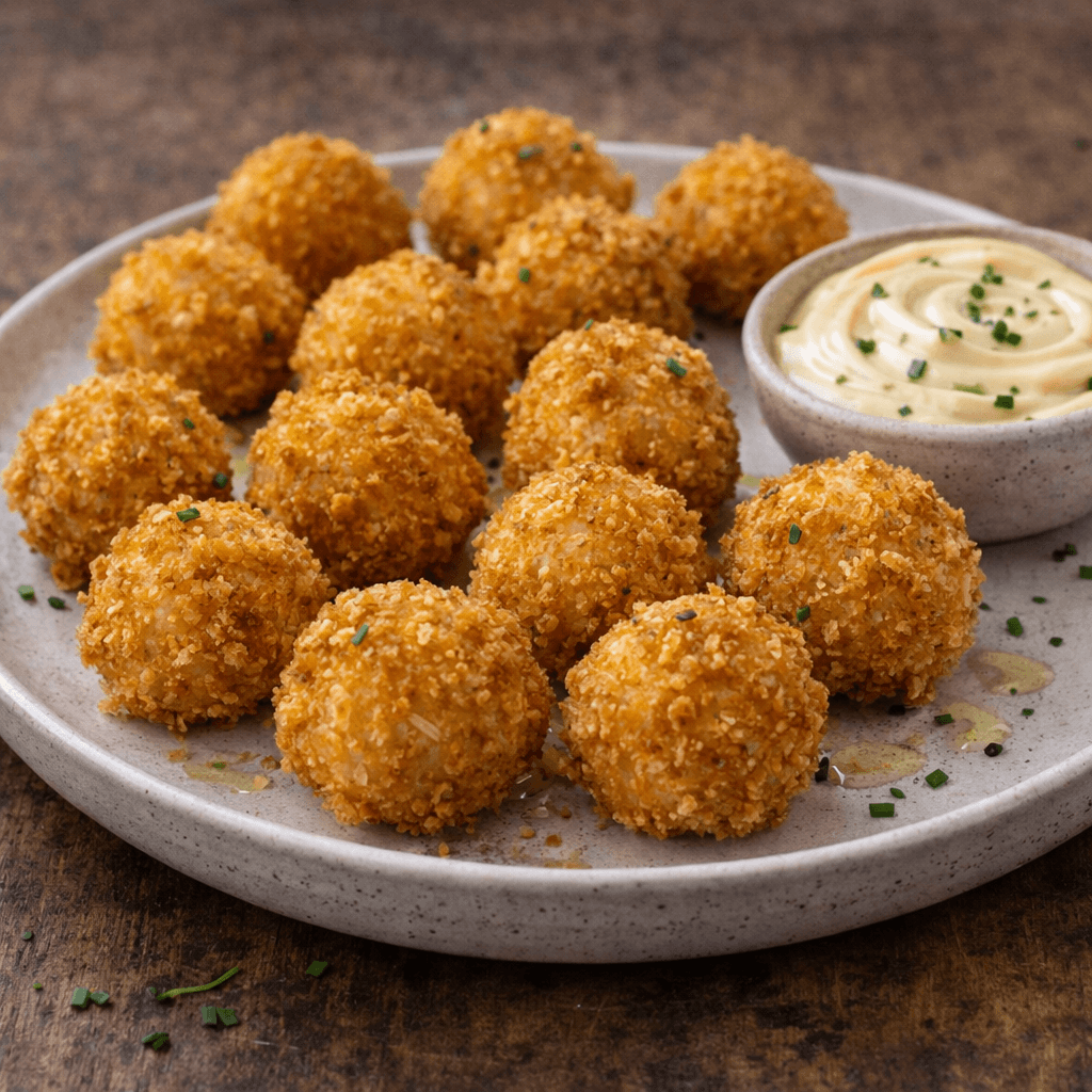 Çıtır Mac & Cheese Topları & Trüf Mayonez