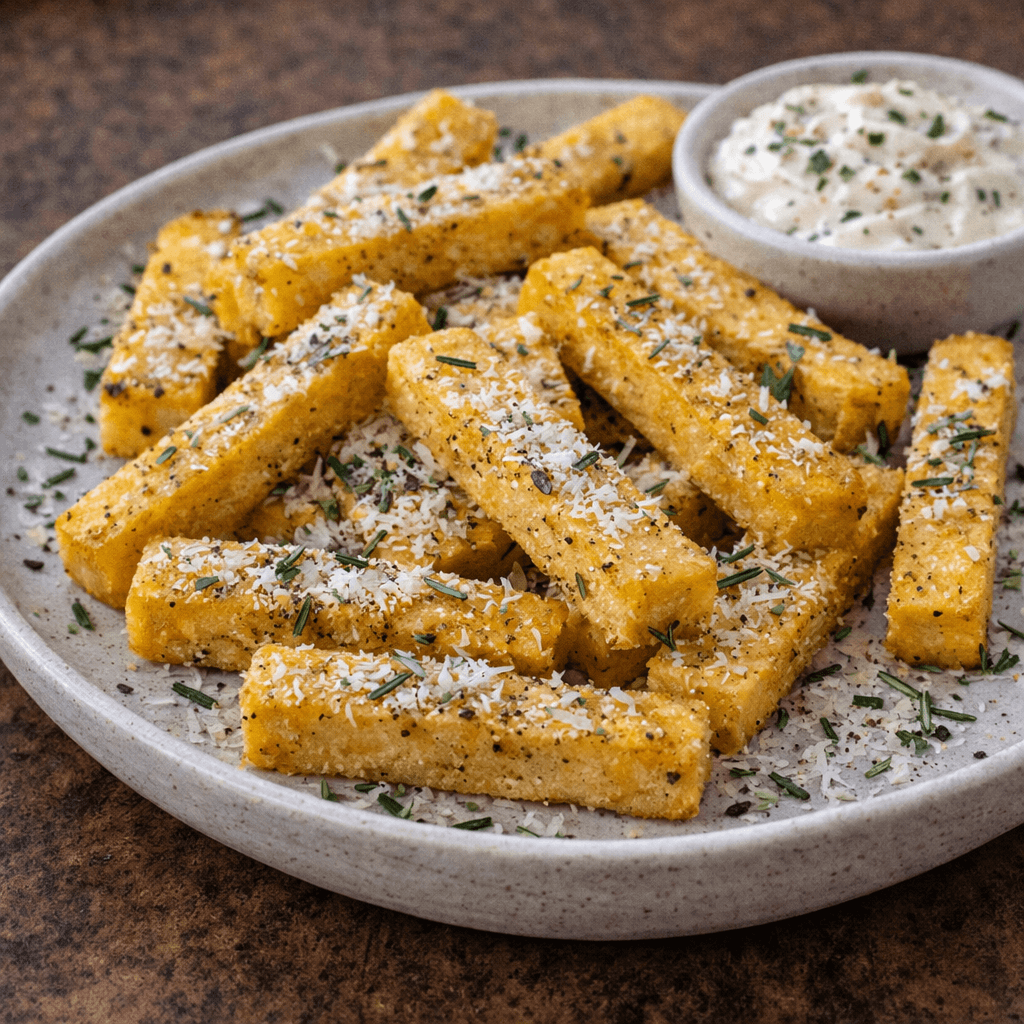 Biberiyeli Trüf Polenta Çubukları
