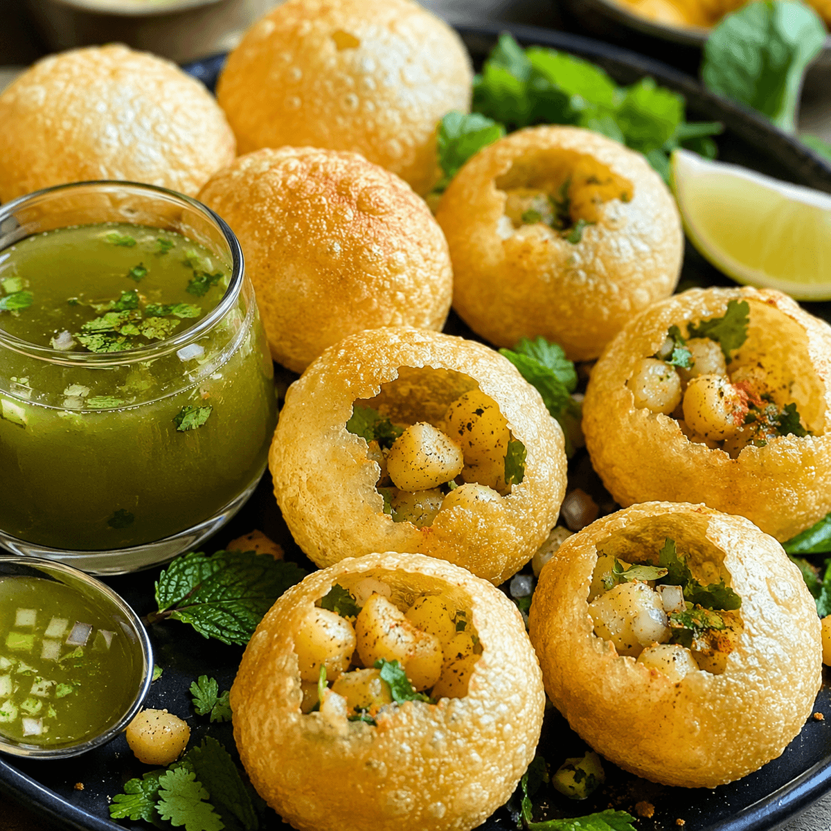 Çıtır Kabuklu Pani Puri