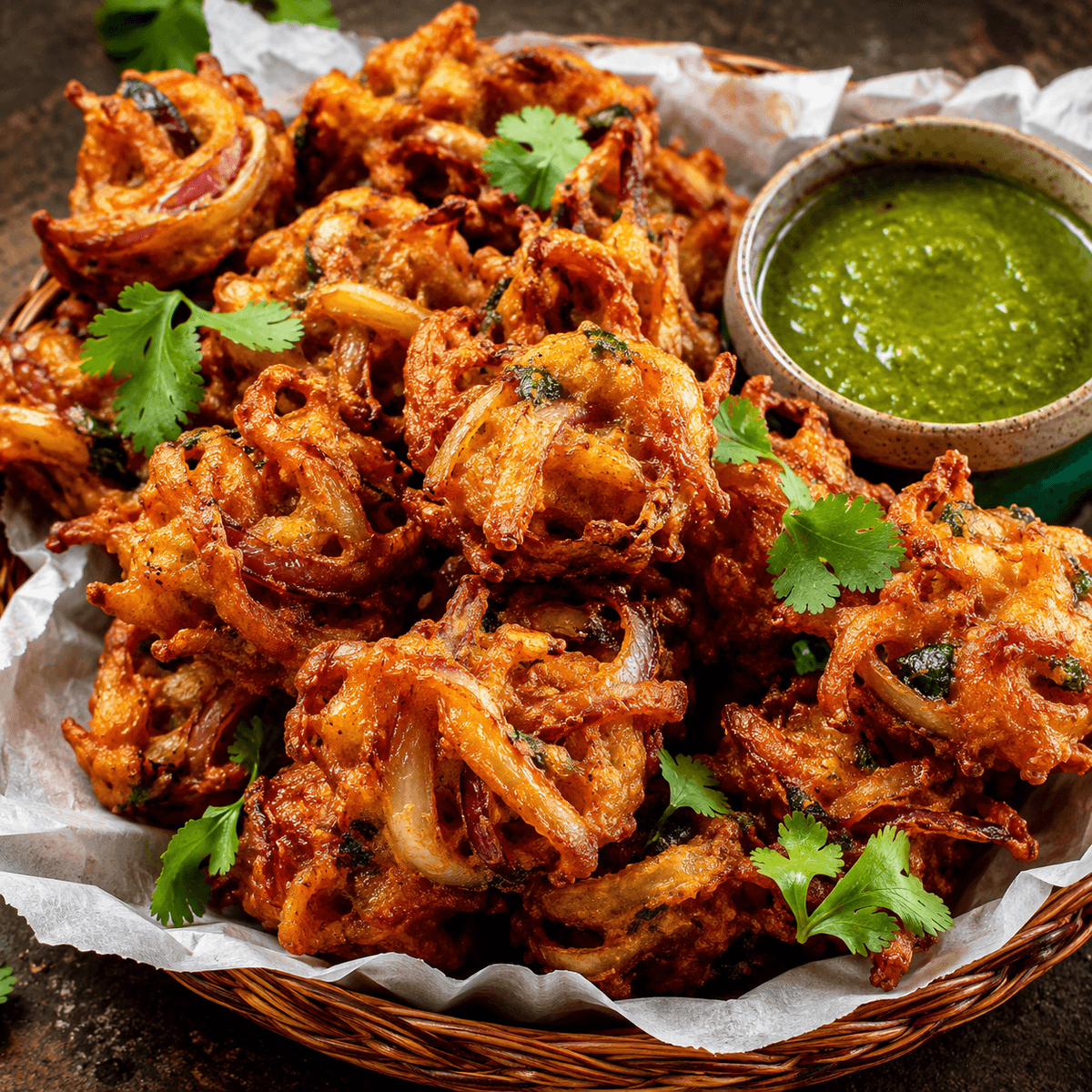 Çıtır Soğanlı Pakora
