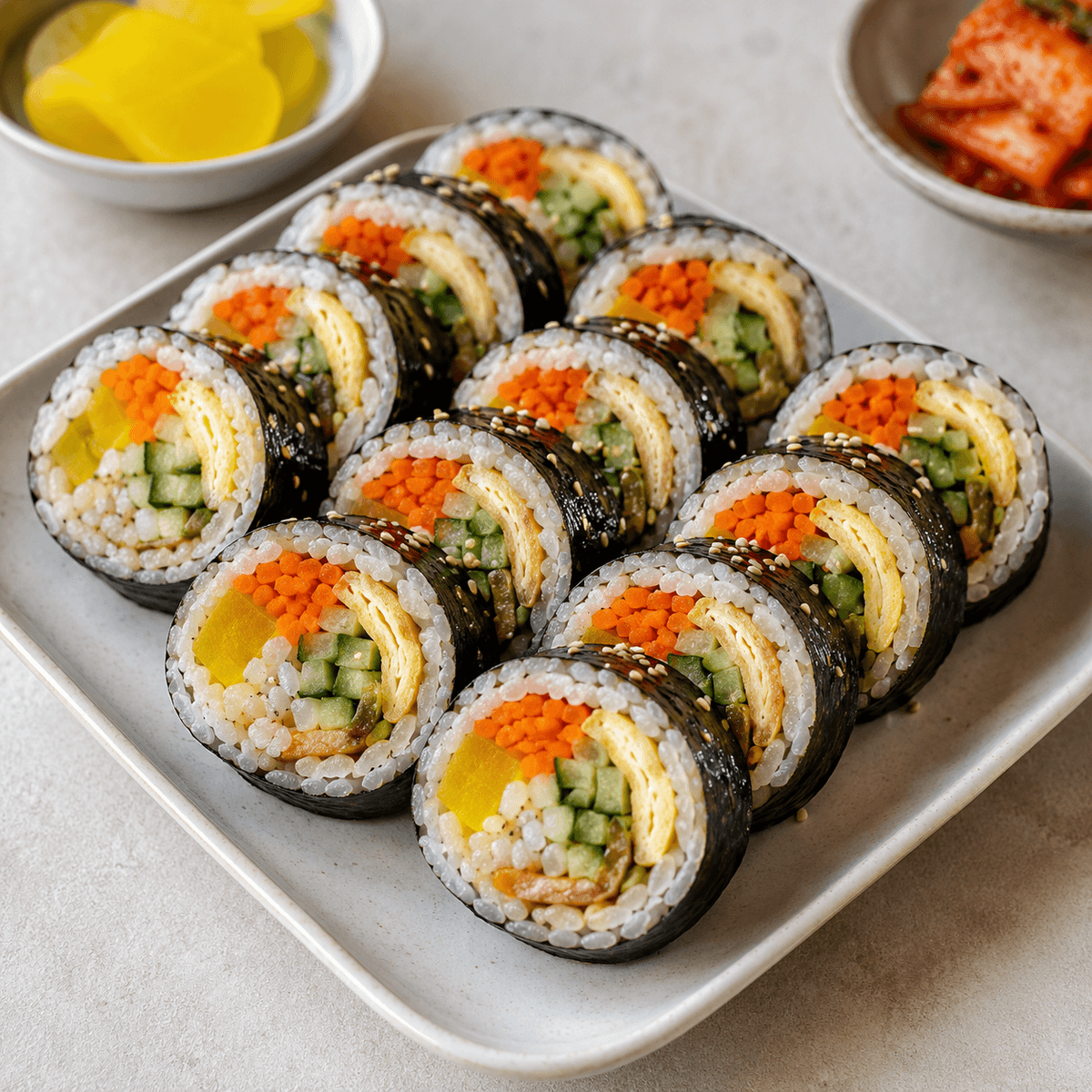 Çıtır Yumurtalı Gimbap
