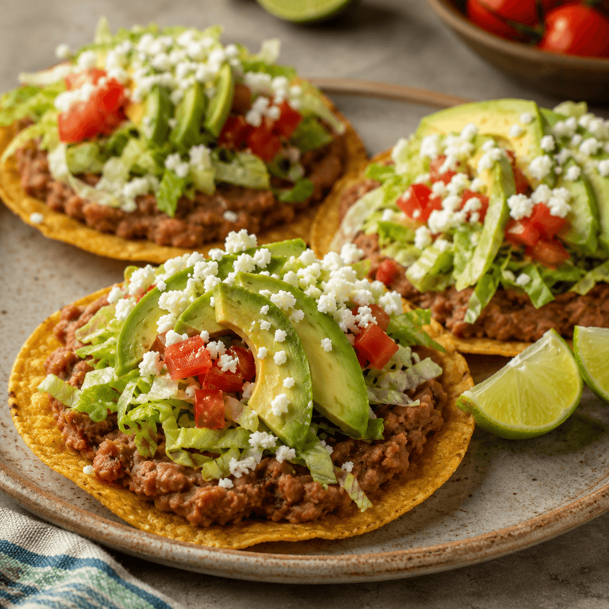 Fasulyeli Çıtır Tostada