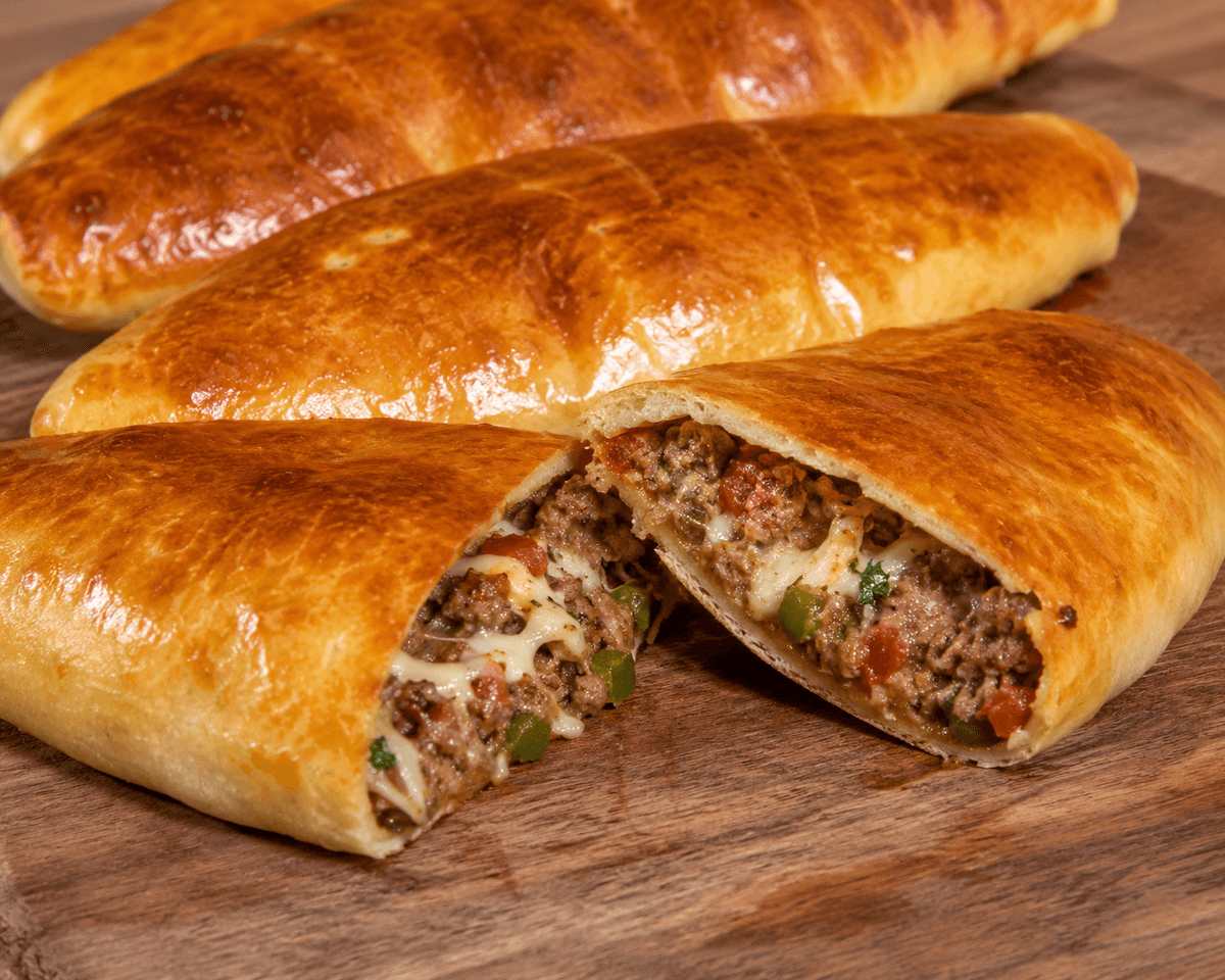 Kaşarlı Kıymalı Kapalı Pide