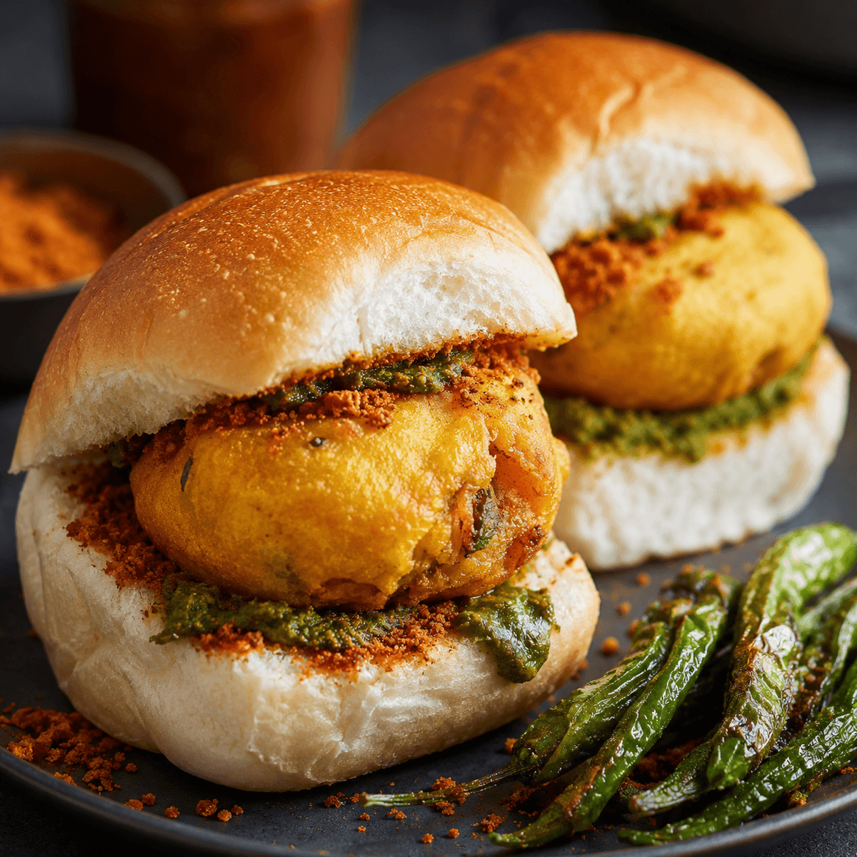 Patates Köfteli Vada Pav