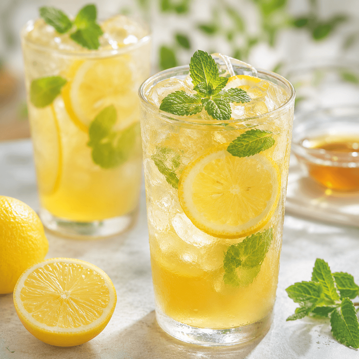 Soğuk Limonlu Bal İçeceği