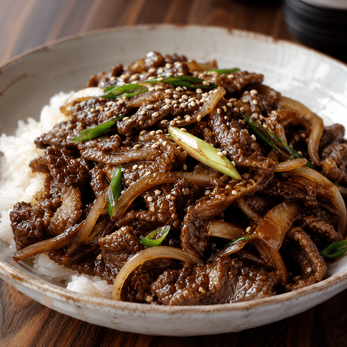 Soslu Etli Bulgogi