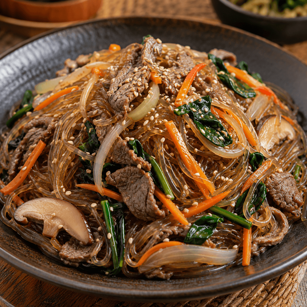 Soslu Etli Japchae